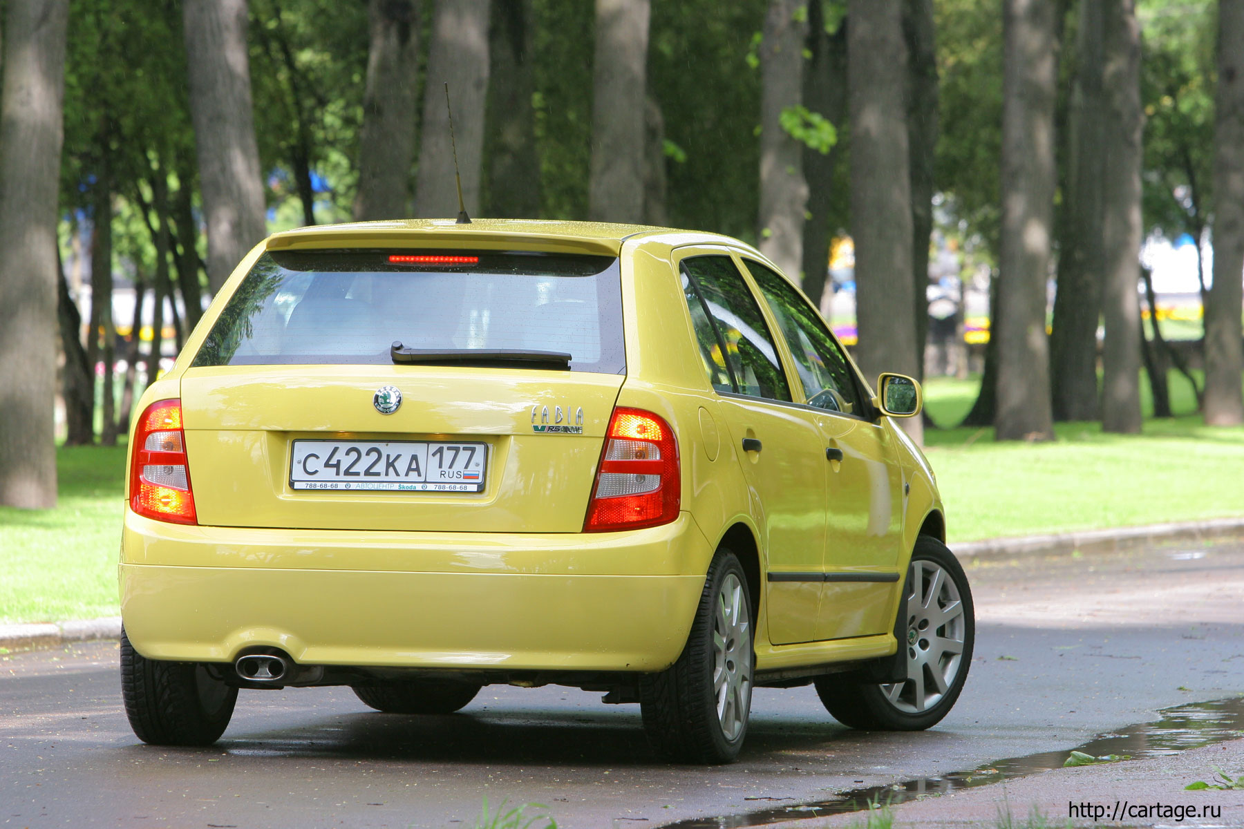 skoda fabia rs